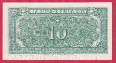 10 Kčs b.l.1945 YF