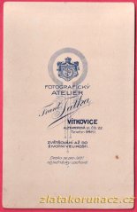 Dívka s mašlí II - ateliér Fr. Tatka - Vítkovice