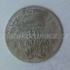 10 krejcar 1871 G.Y.F.