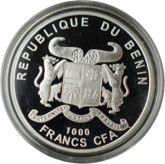 Benin - 1000 Francs 2010 Marihuana