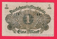 Německo - 1 mark 1.3.1920 - série 52