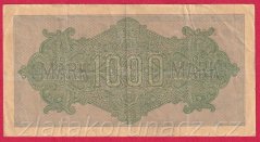 Německo - 1000 mark 15.9.1922 - série O-EK