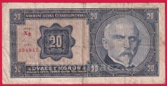 20 korun 1926 Xg