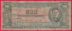 Bolívie - 500 Bolivianos 1945