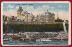 Kanada - Quebec - zámek Frontenac