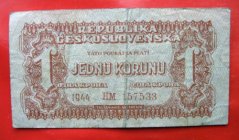 1 koruna 1944 HM