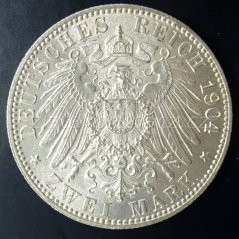 Německo - Bremy - 2 marka 1904 J