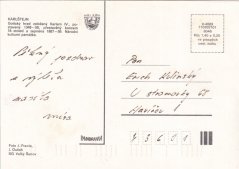 Karlštejn - pohled na hrad, vnitřní výzdoba