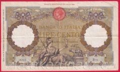 Itálie - 100 Lira 1926-39