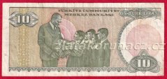 Turecko - 10 lirasi 1970