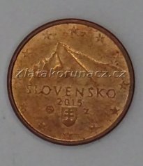 Slovensko - 1 cent 2015