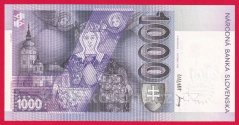 Slovenská republika - 1000 korun 1993 A Bimilénium
