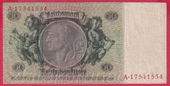 Německo - 50 Reichsmark 30.3.1933 - série A - K - 8 m.č.