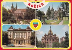 Košice - dóm, univerzita. divadlo