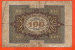 Německo - 100 Mark 1.11.1920 - série S-X