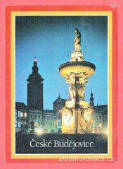 České Budějovice - nasvícená kašna