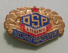 Vzorný pracovník OSP Louny