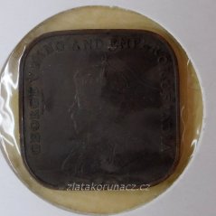 Straits Settlements - 1 cent 1919
