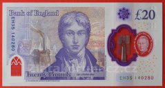 Anglie - 20 Pounds 2023