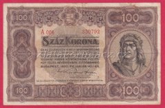 Maďarsko - 100 Korona 1920