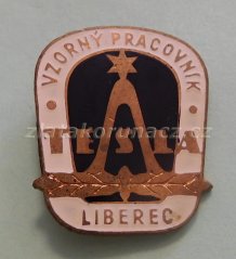 Vzorný pracovník Tesla Liberec