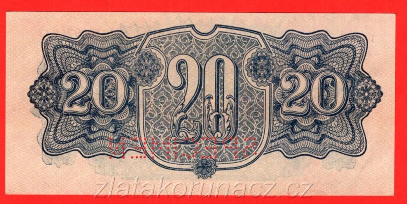 20 korun 1944 BE