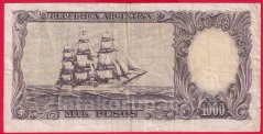 Argentina - 1000 pesos 1960-1962 B