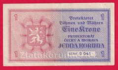 1 koruna 1940 D 041