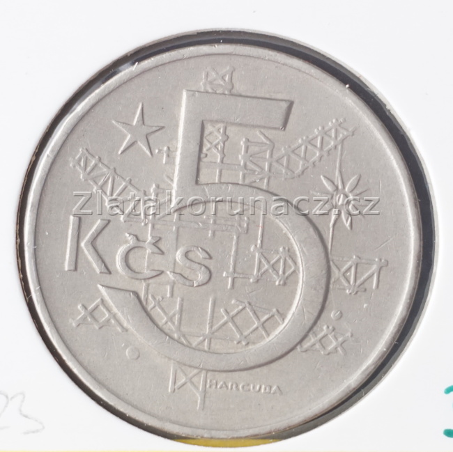 5 koruna 1969