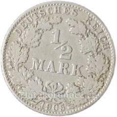 1/2 marka 1905 D