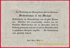 Weissenkirchen - 50 haléřů - 1920