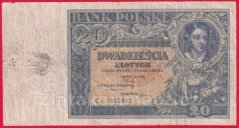 Polsko - 20 zlotych 1931