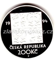1994 -  200Kč - Ochrana živ. prostředí Proof
