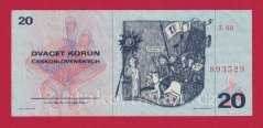 Československo - 20 korún 1970 L 68