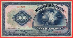 1000 korun 1932 C perf. "NEPLATNÉ"