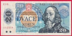 Československo - 20 Korun - 1988 E 13