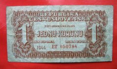 1 koruna 1944 ET