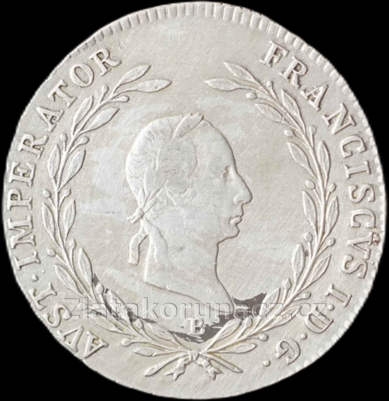 20 Krejcar 1827 B