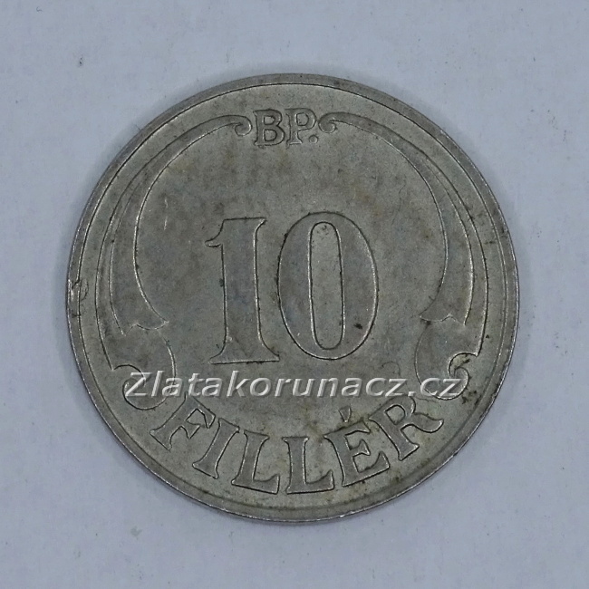Maďarsko - 10 fillér 1927 BP