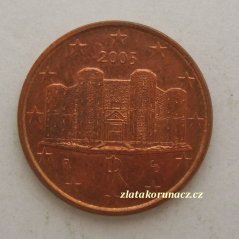 Itálie - 1 Cent 2005