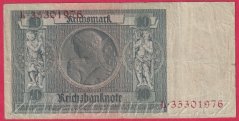 Německo - 10 Reichsmark 22.1.1929 - série L-K - 8 m.č.