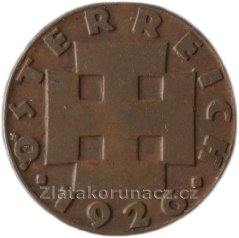 Rakousko - 2 groschen 1926