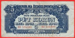 5 korun 1944 KB