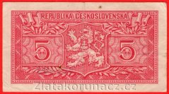 5 Kčs 1949 A 2