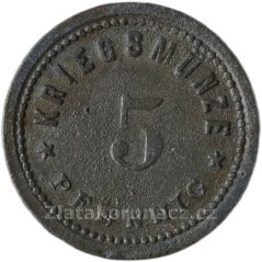 Německo - Viechtach - 5 pfennig 1917