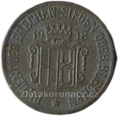 Německo - Selb - 10 Pfennig 1918