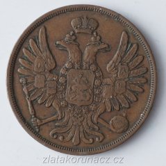 Rusko - 2 kopějka 1855 B.M.