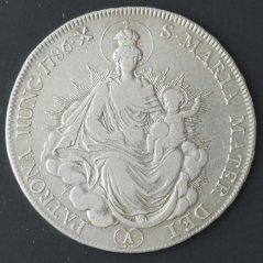 1/2 Tolar 1786 A