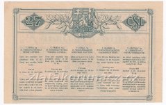 Los - 15 kč - 27. Československá třídní loterie V. - C r.1932