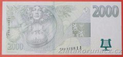 Česká republika - 2000 korun 2007 F01